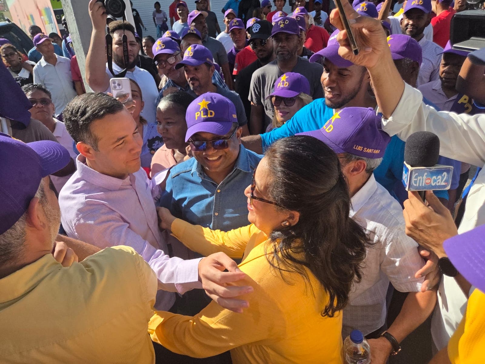 Dirigentes Partido de la Liberación Dominicana en SDN