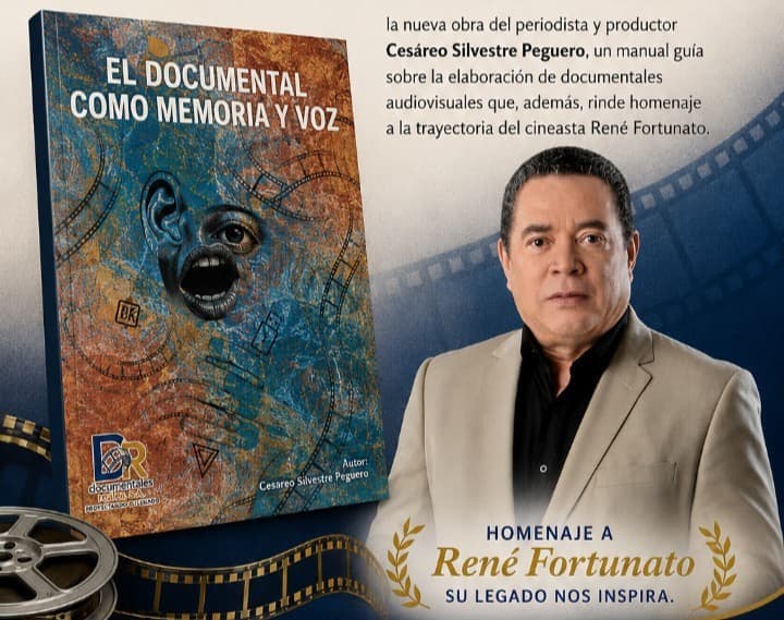 Cesáreo Silvestre presentará el viernes 17 en la Biblioteca Nacional libro
"El documental Memoria y Voz"