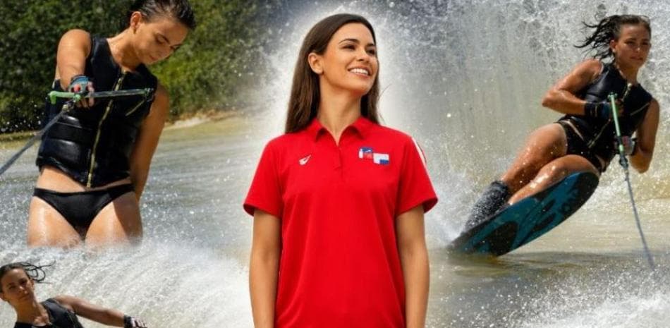 Francesca Pigozzi gana dos medallas de bronce en esquí náutico